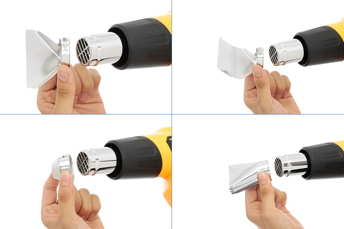 Máy thổi hơi nóng Tolsen 79792 2000W Màu Đen - Vàng