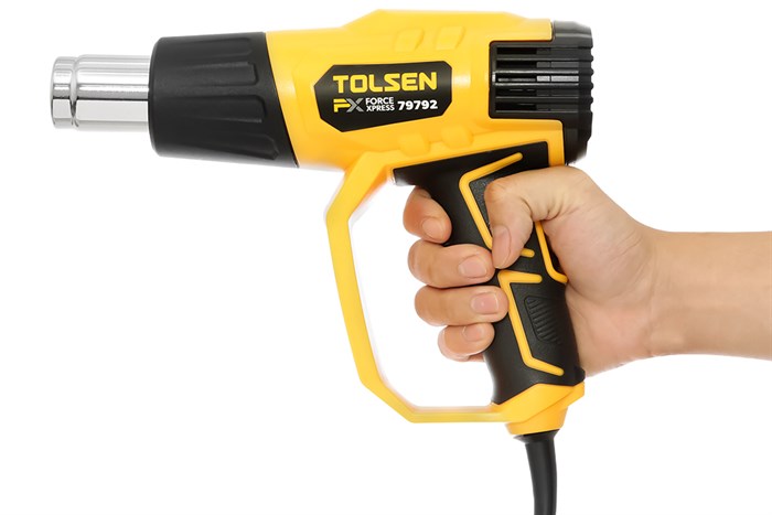 Máy thổi hơi nóng Tolsen 79792 2000W Màu Đen - Vàng