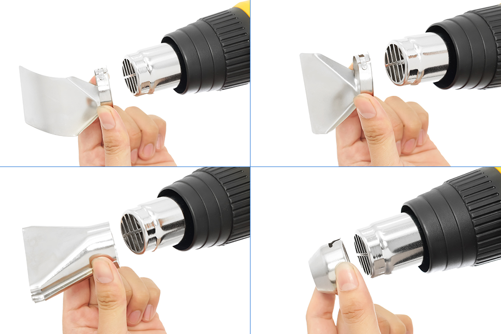 Máy thổi hơi nóng Tolsen 79100 2000W Màu Đen - Vàng