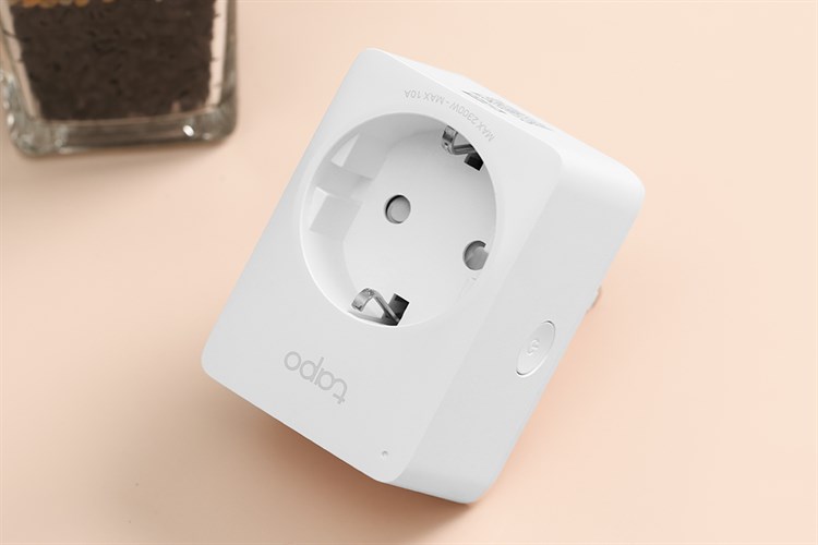Ổ Cắm Điện Wifi Thông Minh 1 Lỗ TP-Link Tapo P100 Trắng Màu Trắng