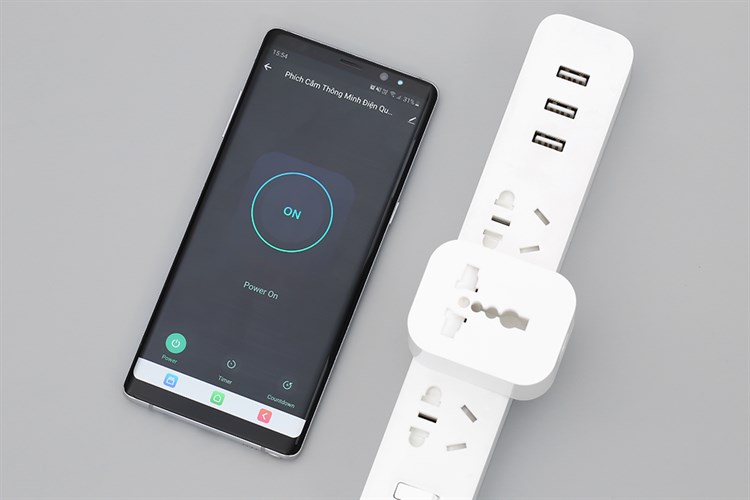 Ổ Cắm Thông Minh Điện Quang Apollo ĐQ SP1.1 01 Wifi Trắng Màu Trắng