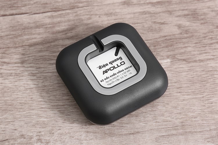 Bộ Điều Khiển Hồng Ngoại Điện Quang Apollo ĐQ IR1.1 S Wifi Đen Màu Đen