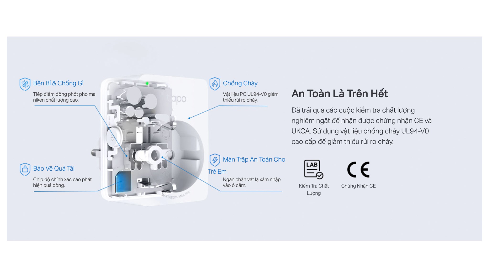 Ổ cắm thông minh TP-Link Tapo P110M Wifi