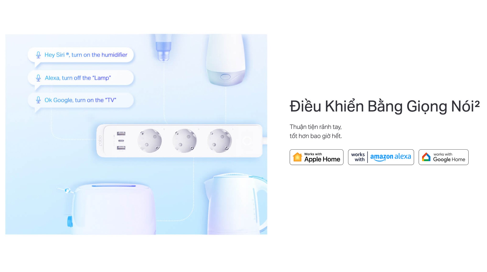 Ổ cắm thông minh TP-Link Tapo P300 Wifi