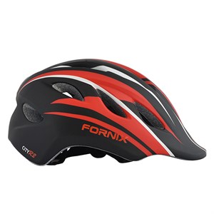 Mũ bảo hiểm xe đạp Size S Fornix A02NM28 Đen Đỏ
