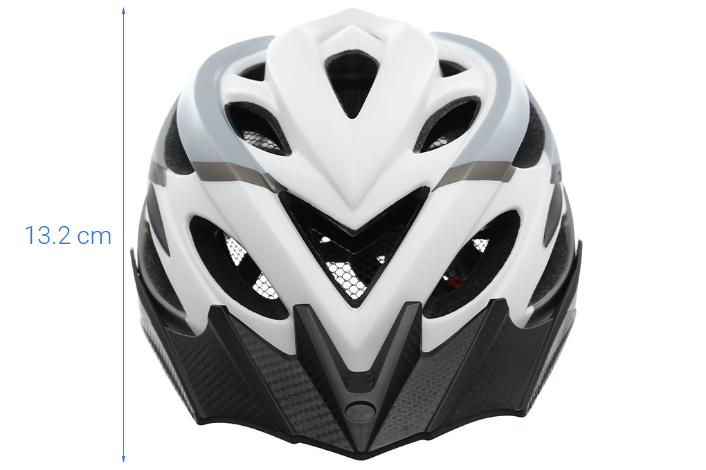 Mũ bảo hiểm xe đạp freesize batfox 8277 trắng - ảnh sản phẩm 3