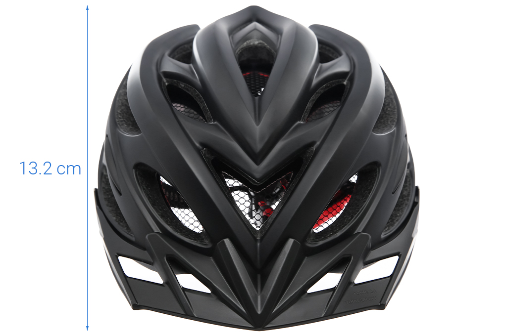 Mũ bảo hiểm xe đạp freesize BatFox 652-2 Đen