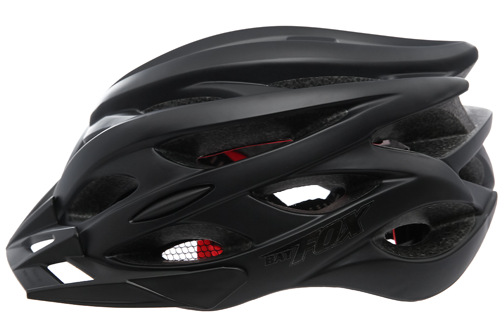Mũ bảo hiểm xe đạp freesize batfox 652-2 đen - ảnh sản phẩm 5