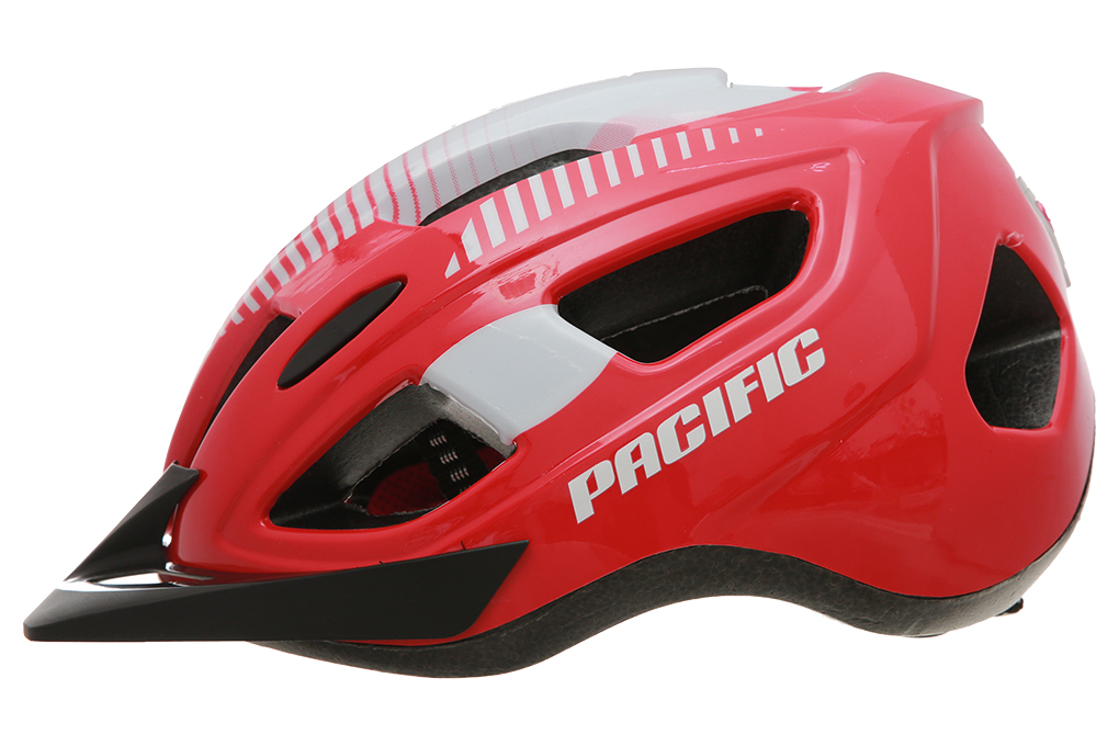 Nón bảo hiểm xe đạp Pacific SP-J128 Đỏ