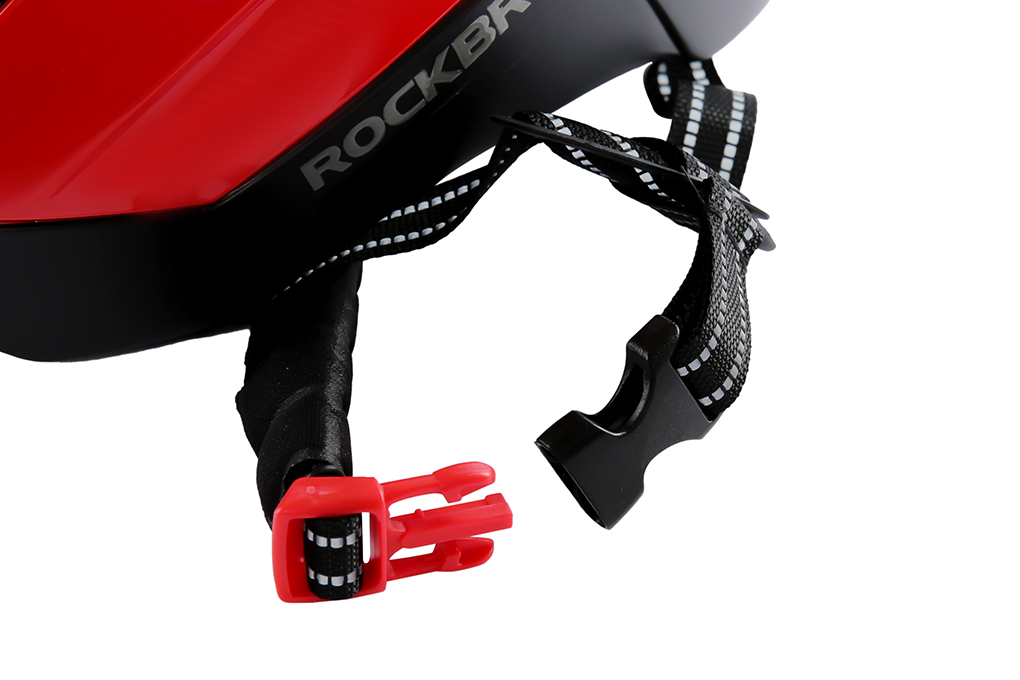 Nón bảo hiểm xe đạp ROCKBROS TT-30-RB Đỏ Đen