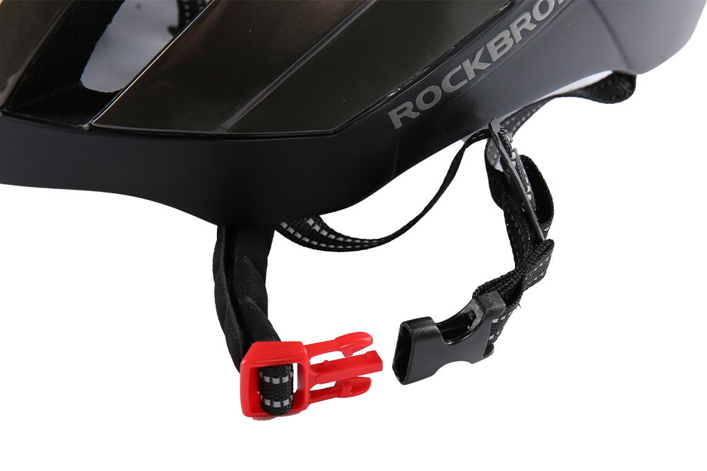 Nón bảo hiểm xe đạp ROCKBROS TT-30-TI Màu Nâu