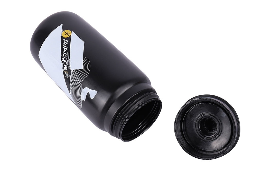 Bình nước xe đạp avacycle sj-21 đen - ảnh sản phẩm 3