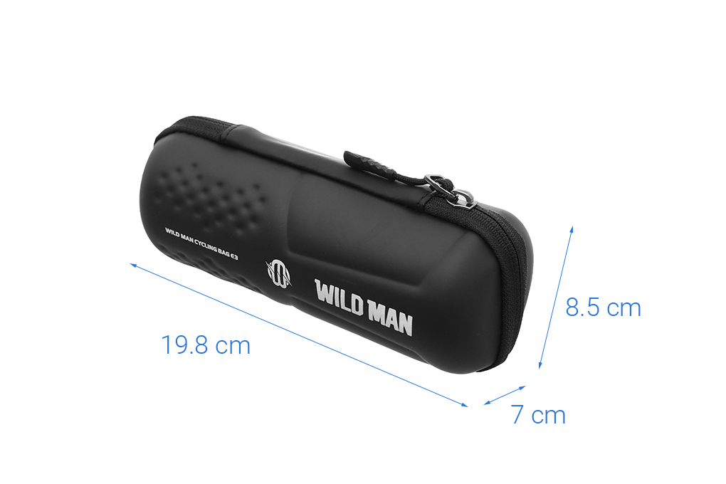 Túi sườn xe đạp Wild Man E3 Đen