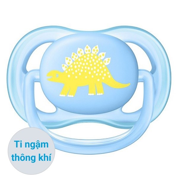 Ti ngậm Philips Avent thông khí SCF544/10 (0 - 6 tháng) - Màu xanh - AVAKids.com