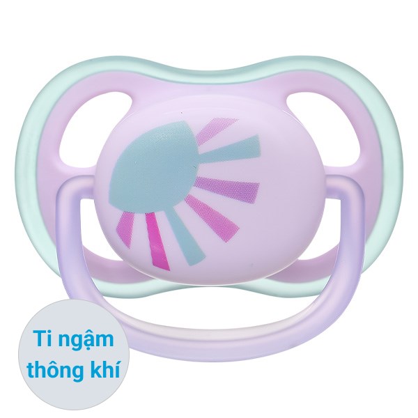 Ti Ngậm Philips Avent Thông Khí Scf086/04 (0 - 6 Tháng) - Hình Mặt Trời