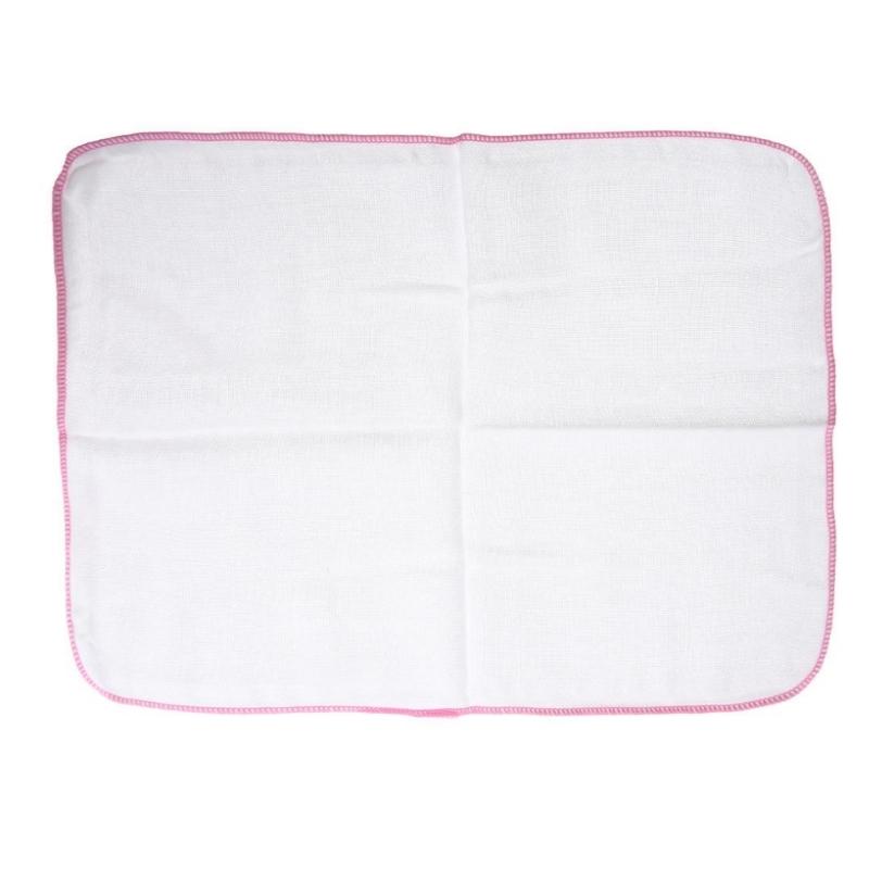 Set 10 cái khăn sữa cotton IQ Baby 4 lớp 28x36 cm - Màu ngẫu nhiên 2