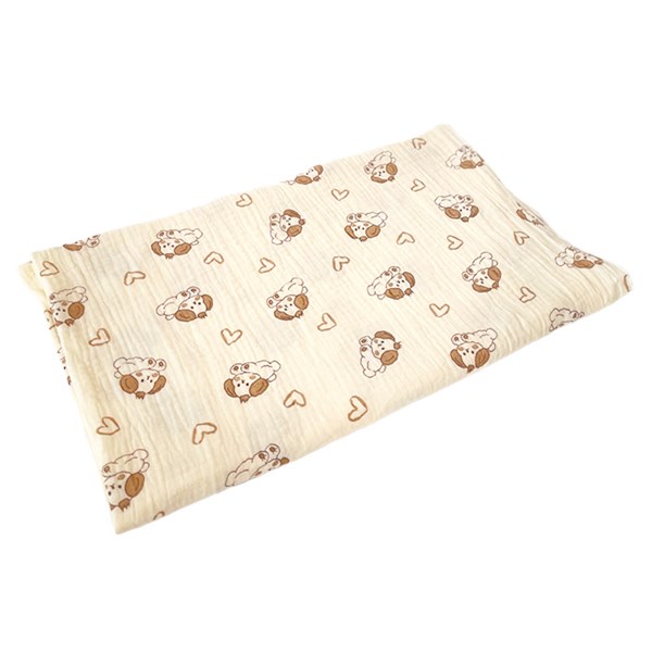Khăn tắm cotton Bessla 2 lớp 90x100 cm - Rồng chất liệu mềm mại, an toàn - AVAKids.com