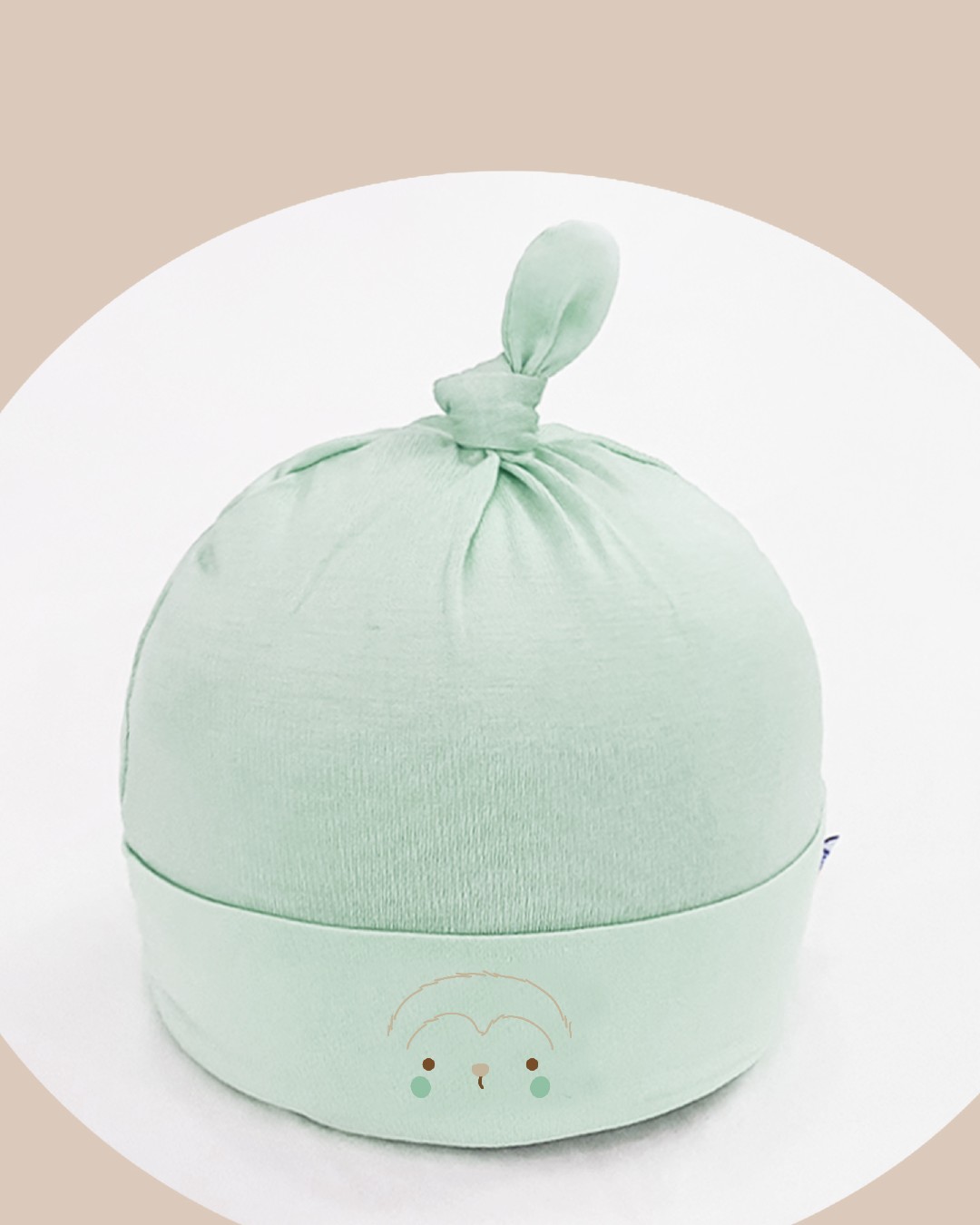 Nón gút chóp in hình thú BabyMommy - Màu ngẫu nhiên (0 - 6 tháng) 2