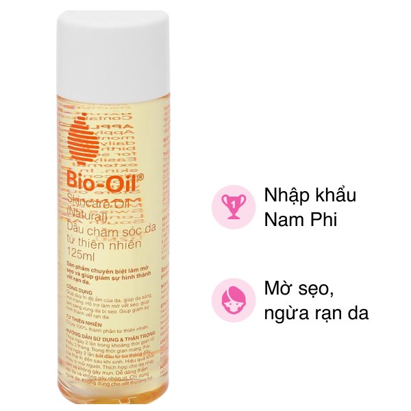 Dầu Chăm Sóc Da Mờ Sẹo, Ngừa Rạn Da Bio - Oil Skincare Oil Natural 125 Ml