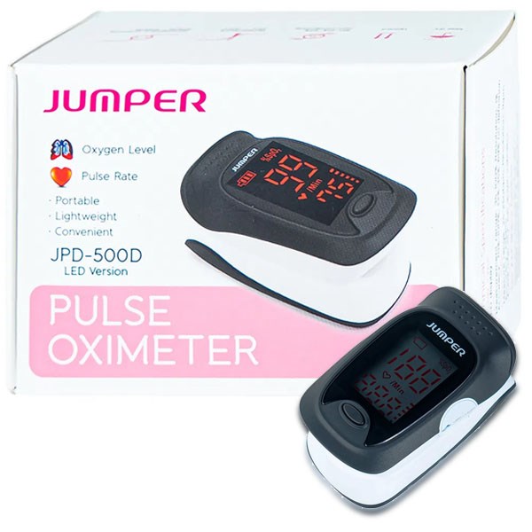Máy đo nồng độ oxy trong máu SpO2 Jumper JPD-500D (Led)