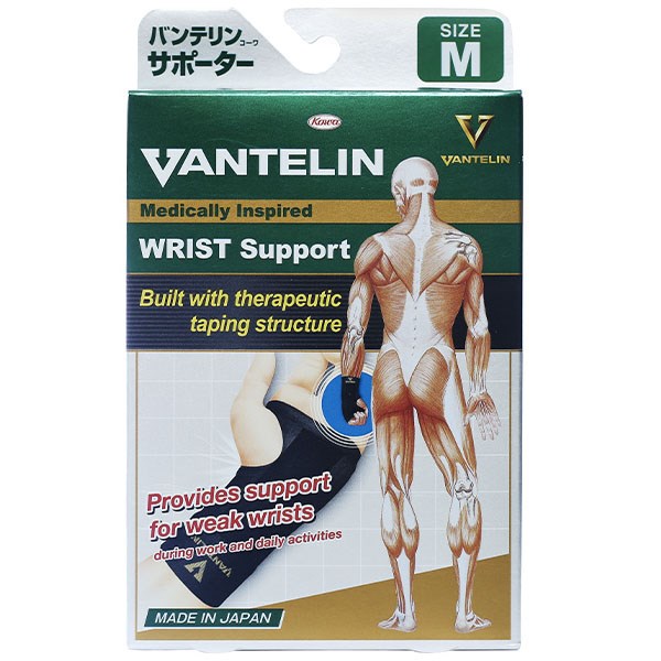 Đai bảo vệ cổ tay Vantelin Wrist Support size M