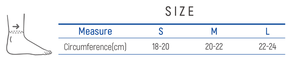 Bao đeo mắt cá chân Dr. Med DR-A090 size M Bao đeo mắt cá chân Dr. Med DR-A090 size M