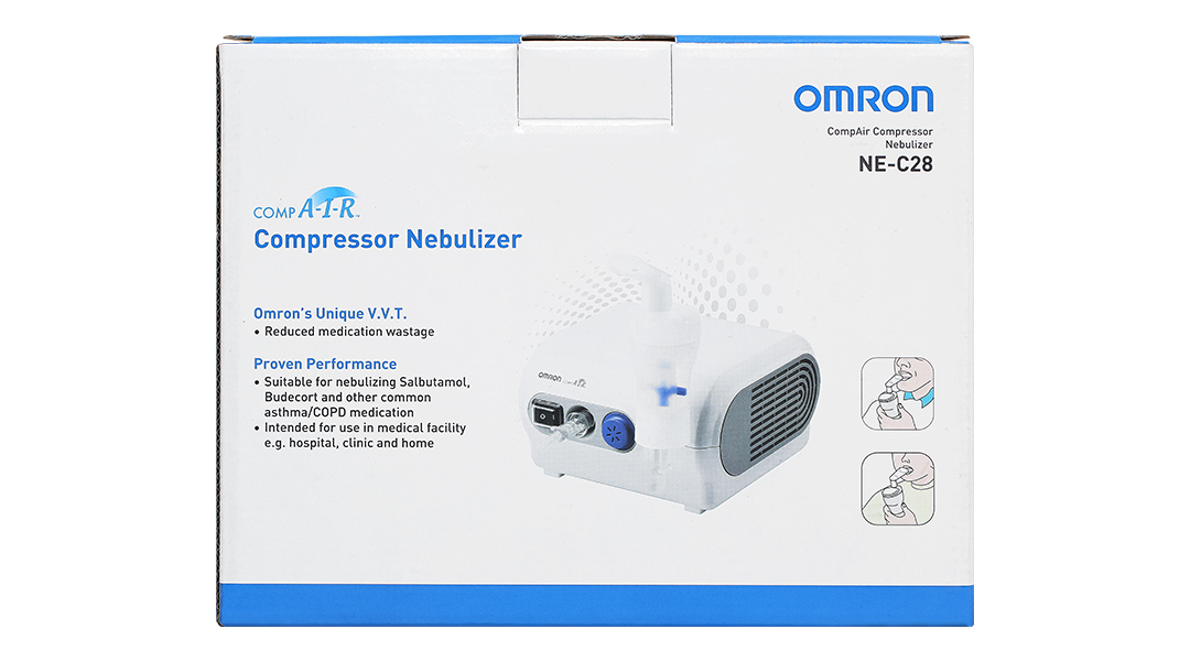 Máy xông khí dung mũi họng Omron NE-C28 - 8