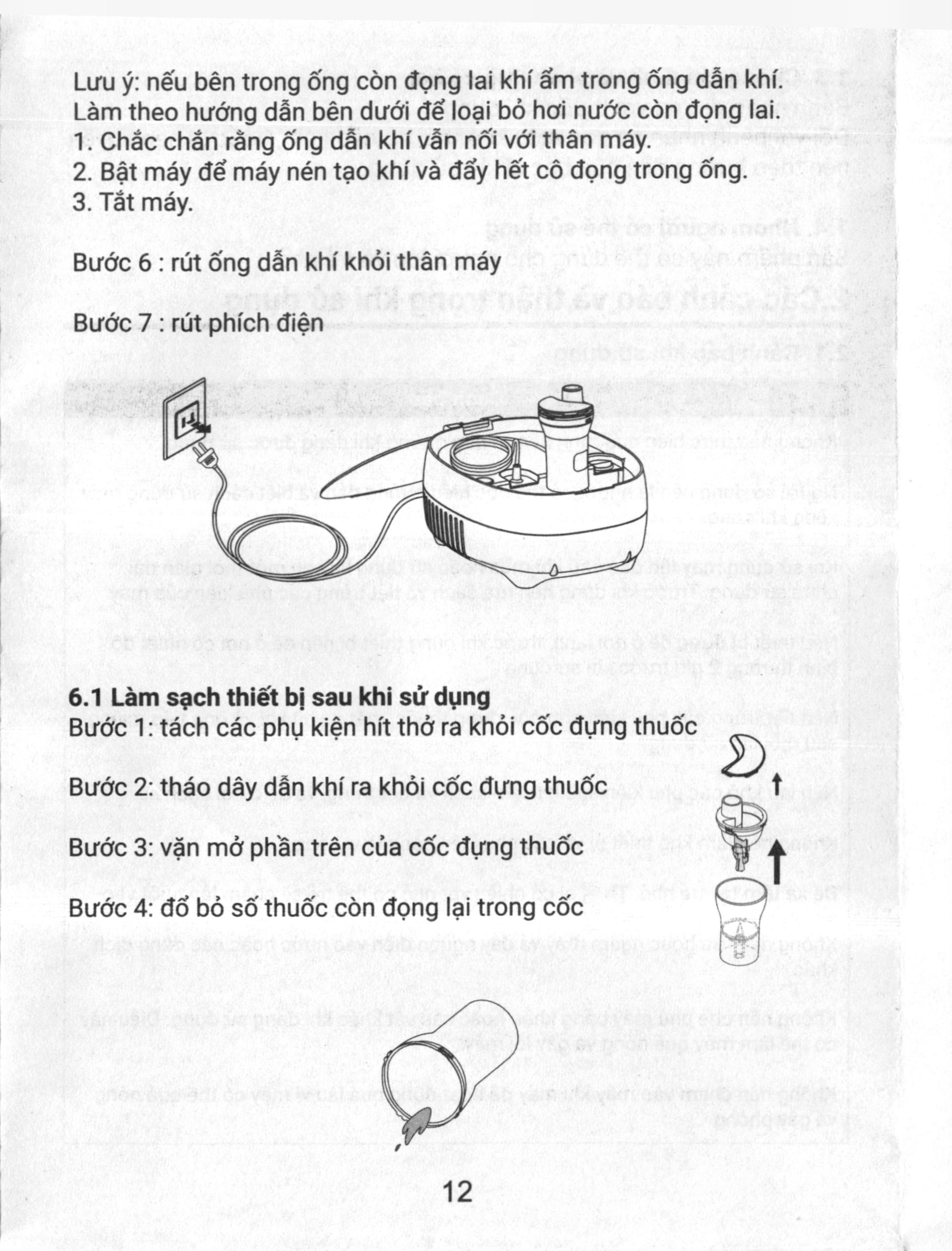 Máy xông khí dung mũi họng Gluck VP-C2A - 23