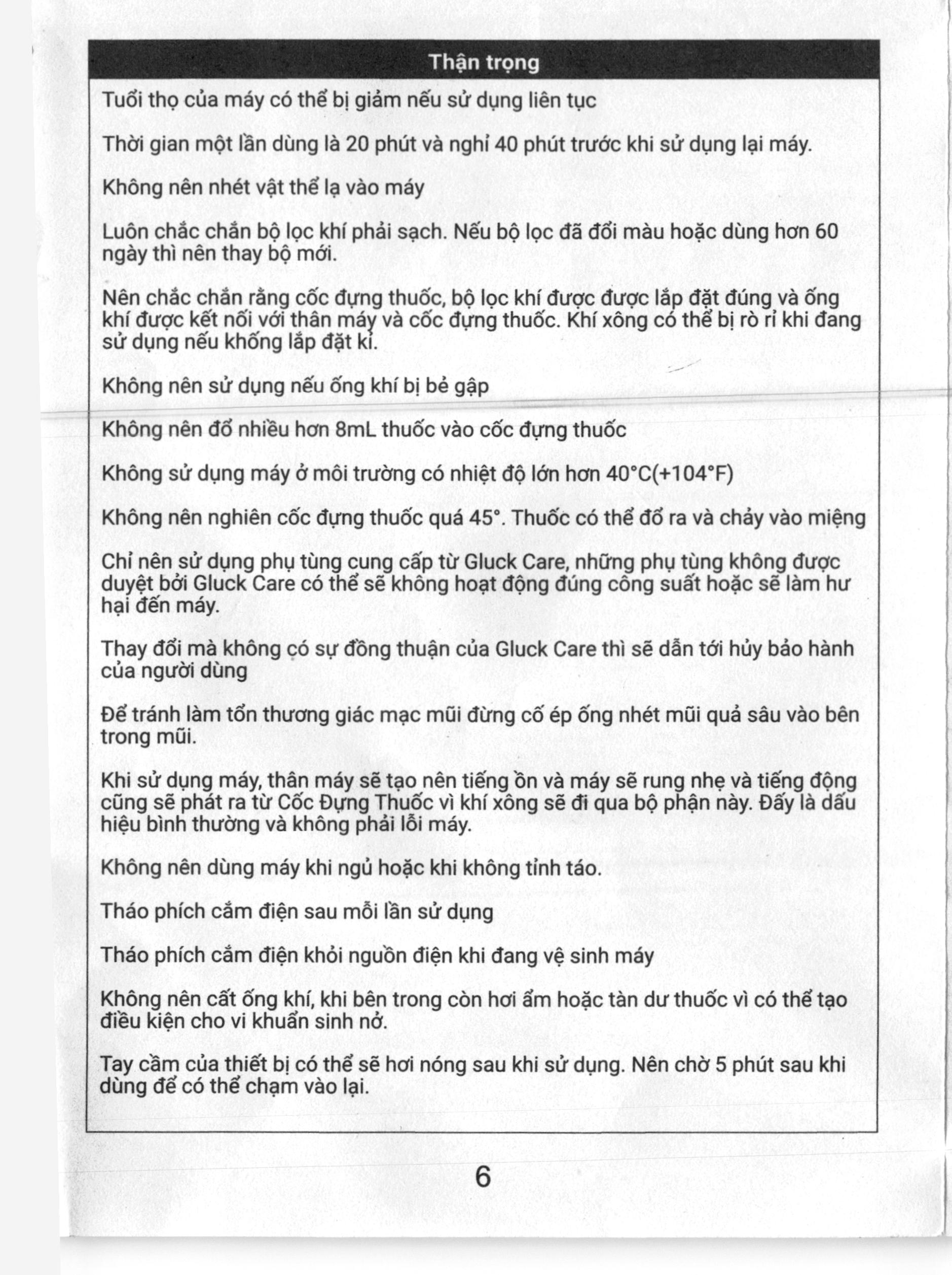 Máy xông khí dung mũi họng Gluck VP-C2A - 17