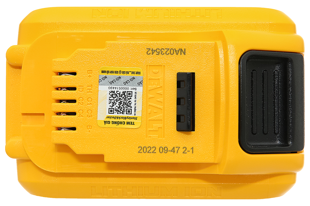 Pin Dewalt DCB240-B1 18V 4 Ah Màu Đen - Vàng