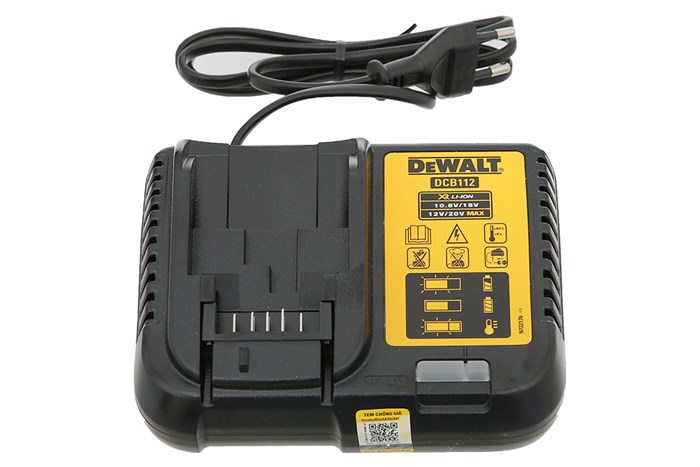 Sạc pin Dewalt DCB112-B1 10.8V - 18V 2 Ah