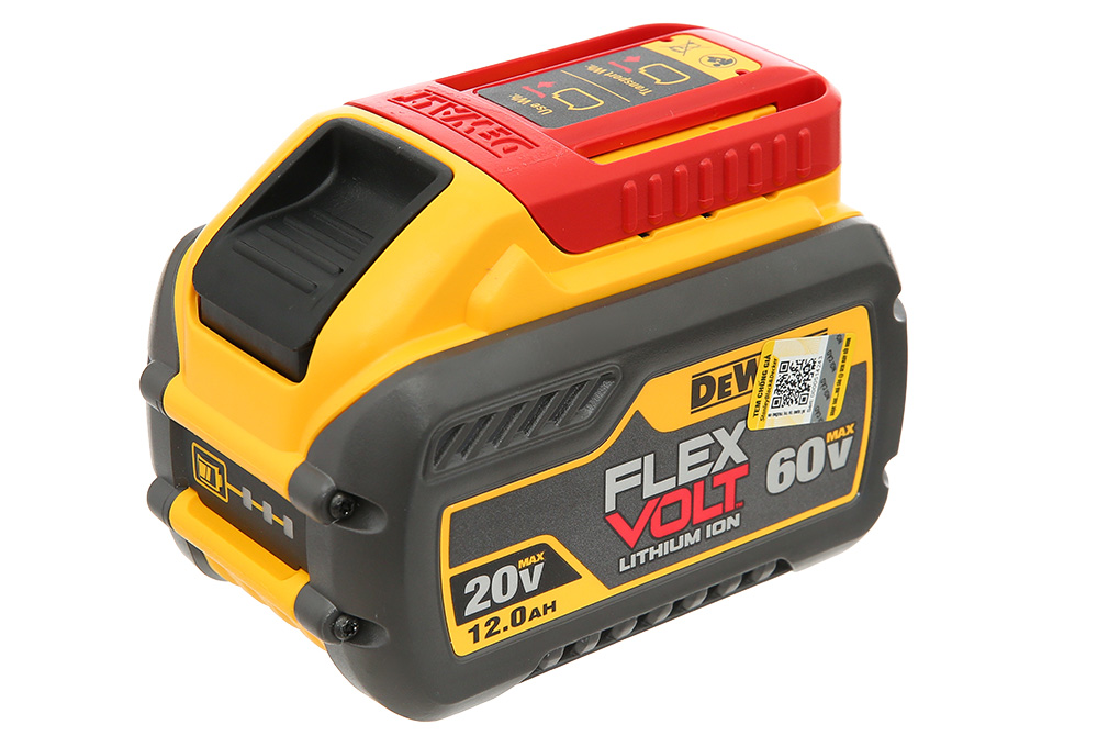 Pin Dewalt DCB612-KR 18V/54V 12.0 Ah/4.0 Ah Màu Đen - Vàng