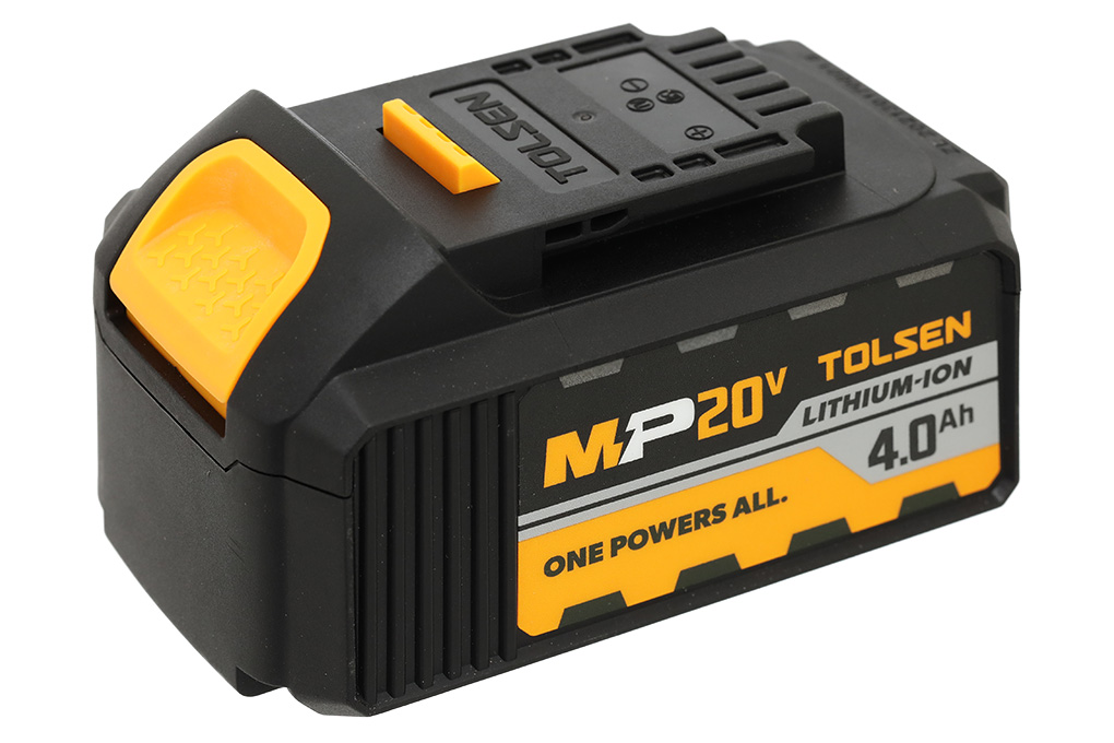 Pin Tolsen 87474 20V 4.0 Ah Màu Đen - Vàng