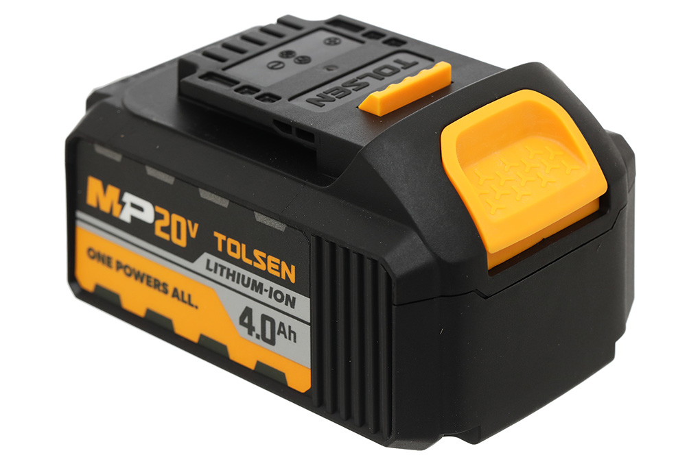 Pin Tolsen 87474 20V 4.0 Ah Màu Đen - Vàng
