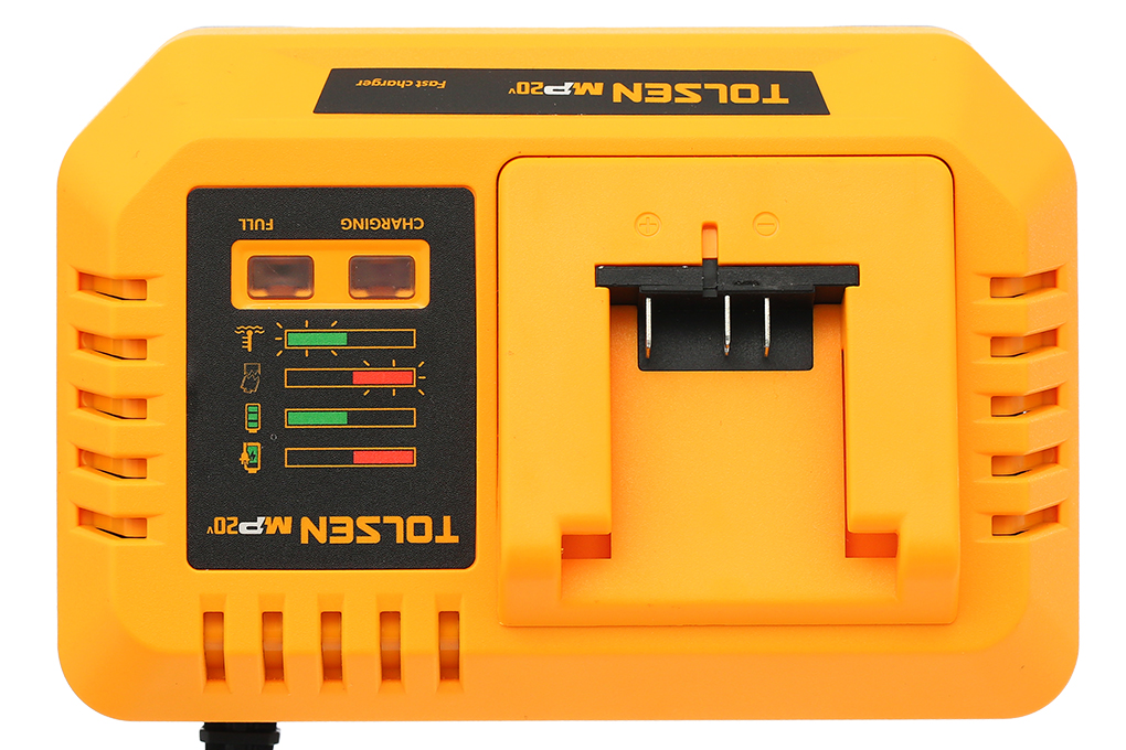 Sạc pin Tolsen 87486 20V 4.0 Ah Màu Đen - Vàng