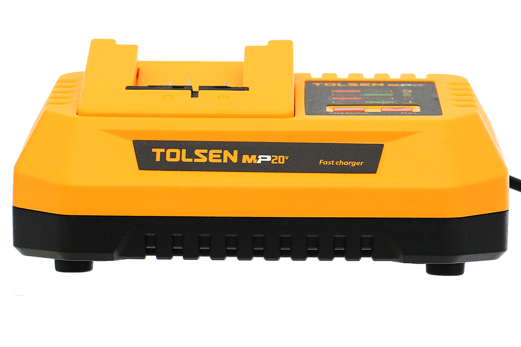 Sạc pin Tolsen 87486 20V 4.0 Ah Màu Đen - Vàng
