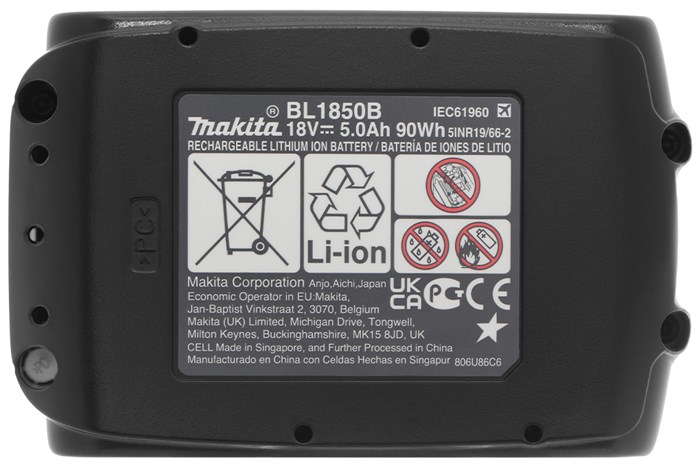 Pin Makita BL1850B 18V 5.0 Ah
