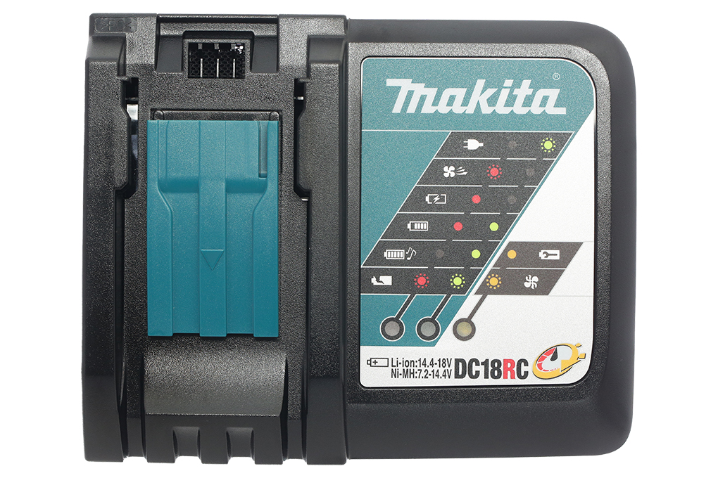 Sạc nhanh Makita DC18RC 14.4 - 18V 9 Ah Màu Đen