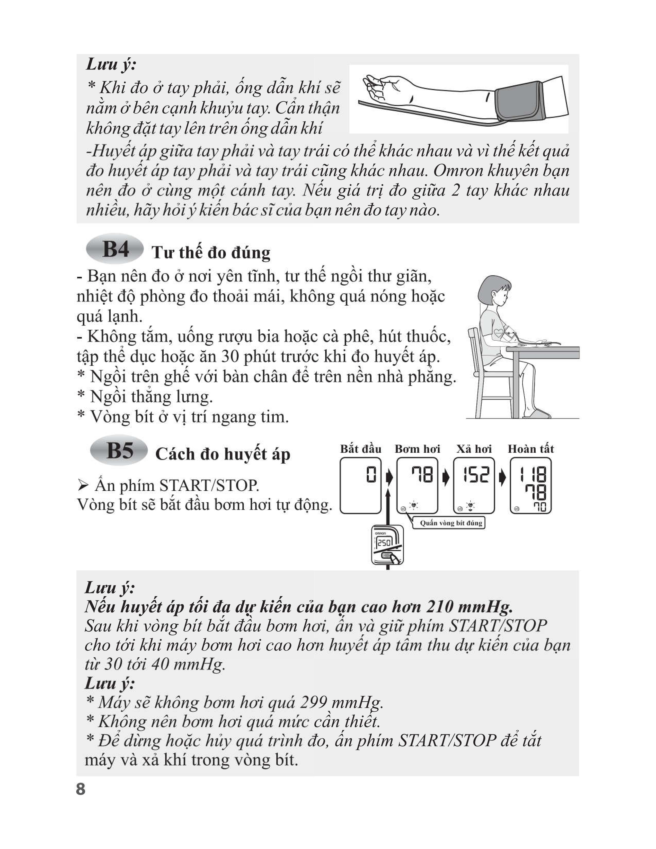 Máy đo huyết áp bắp tay Omron HEM-8712 - 20
