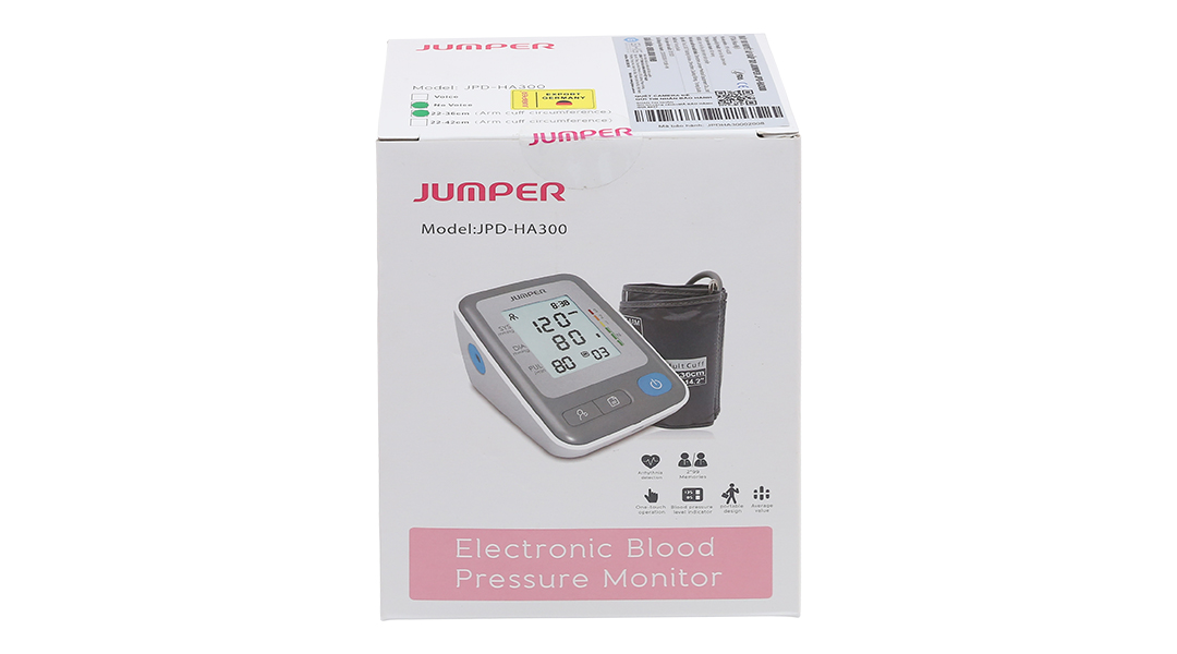 Máy đo huyết áp bắp tay JUMPER JPD-HA300