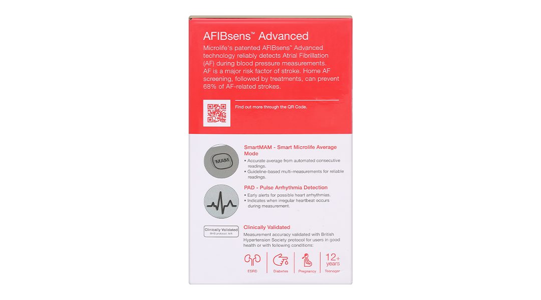 Máy đo huyết áp bắp tay Microlife B3 AFIB Advanced