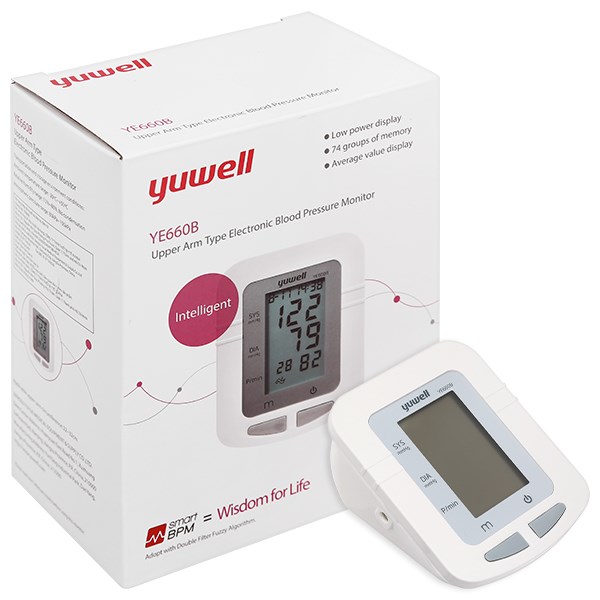 Máy đo huyết áp bắp tay Yuwell YE660B