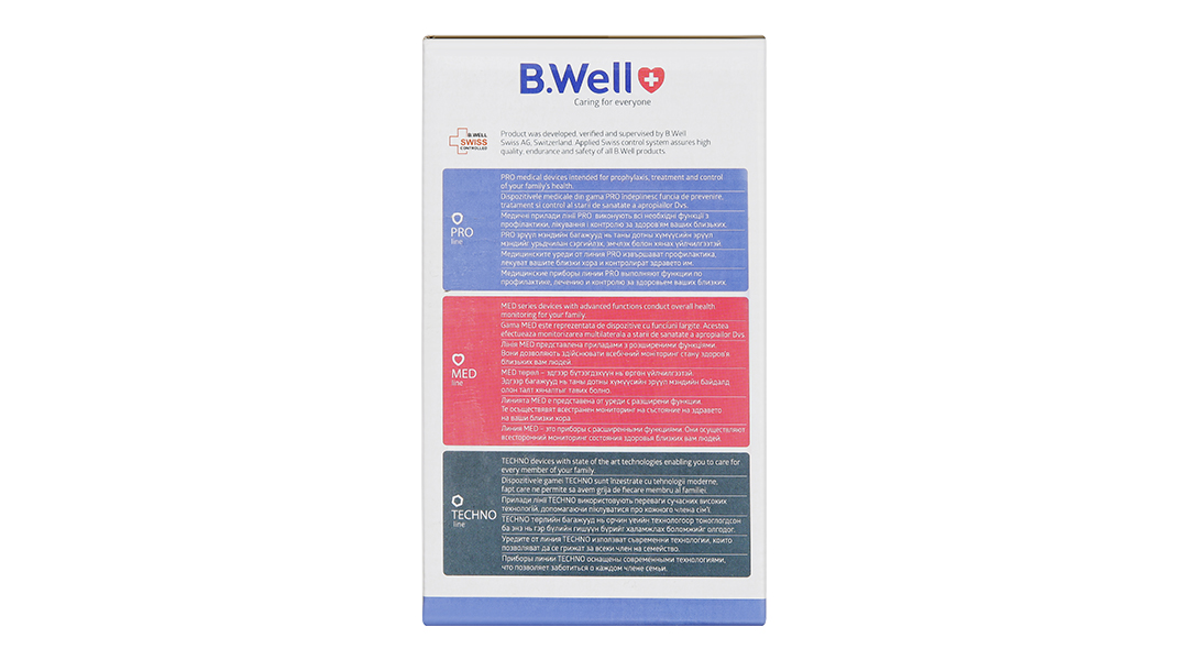 Máy đo huyết áp bắp tay B.Well PRO-36 - 12