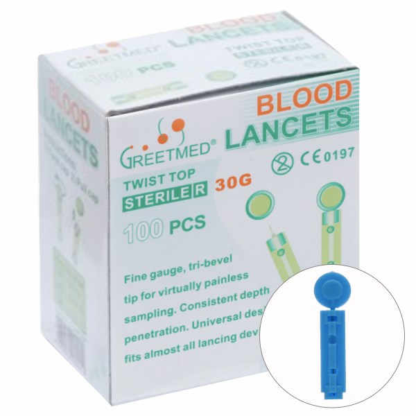 Kim lấy máu Greetmed Blood Lancets
