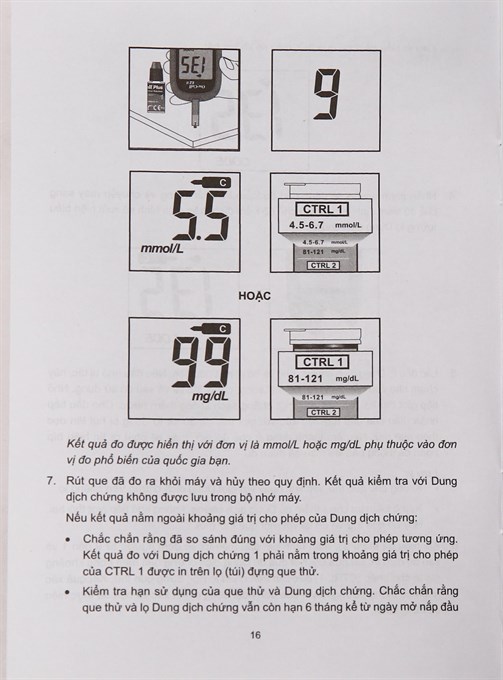 Máy đo đường huyết On Call EZ II (tặng kèm 25 que thử) - 32