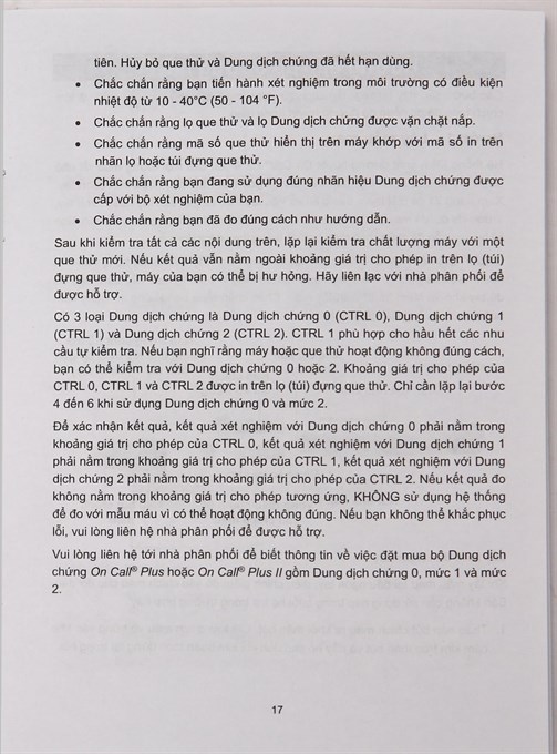 Máy đo đường huyết On Call EZ II (tặng kèm 25 que thử) - 33