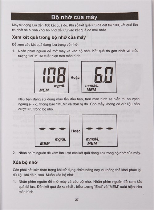 Máy đo đường huyết On Call EZ II (tặng kèm 25 que thử) - 43