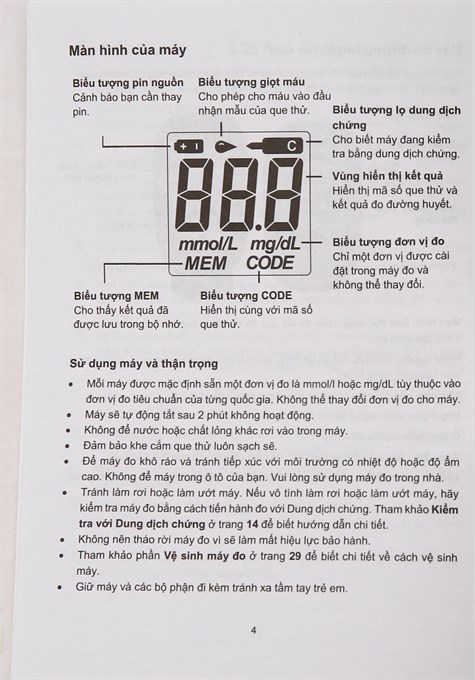 Máy đo đường huyết On Call EZ II (tặng kèm 25 que thử) - 20