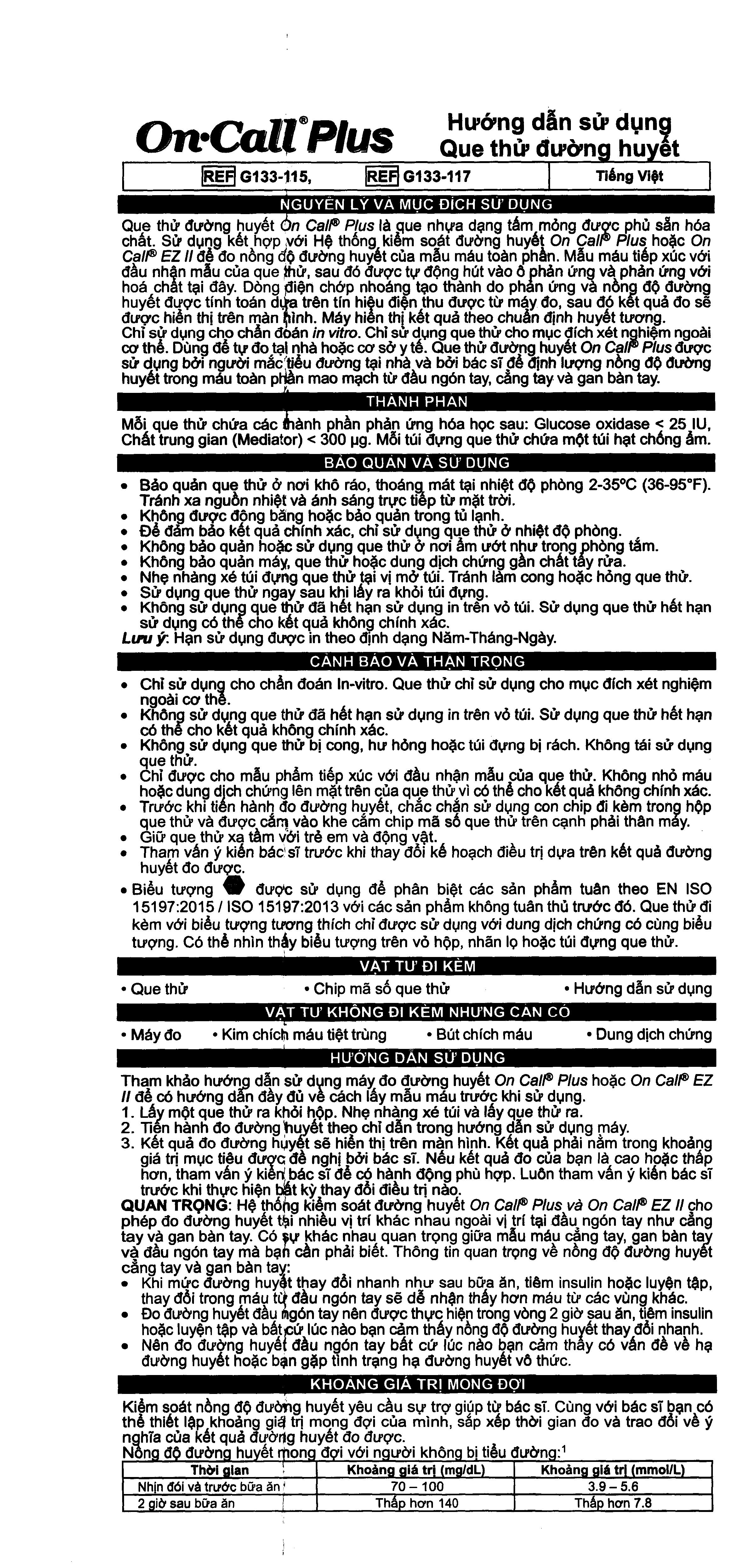 Que thử đường huyết On Call Plus - 8