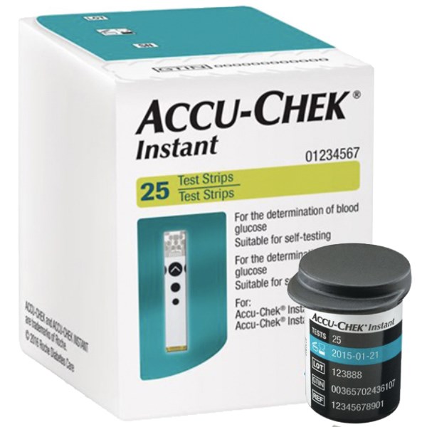 Que thử đường huyết Accu-Chek Instant